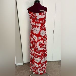 Express floral maxi dress S